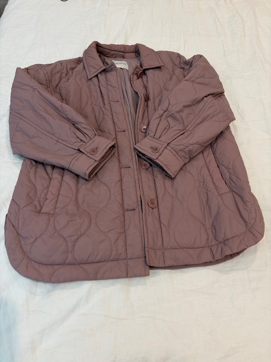 Madewell Jackets & Blazers - Madewell Quilted Puffer Jacket in Dusty Mauve